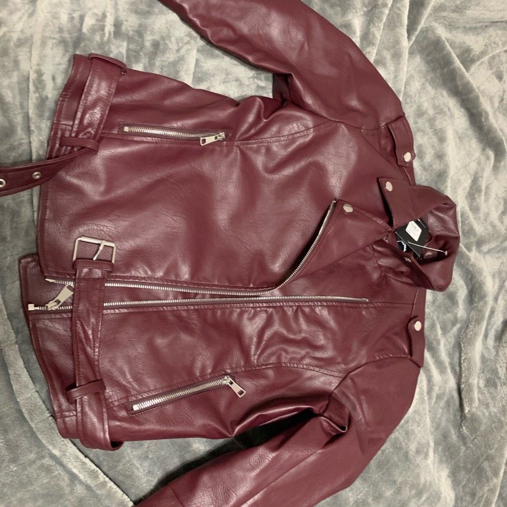 Arexie vegan leather jacket